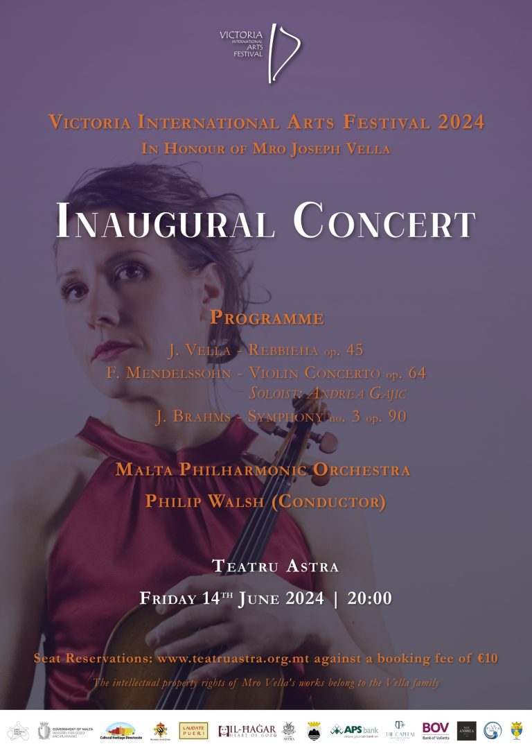 Victoria International Arts Festival – Inaugural Concert