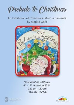 Prelude to Christmas – An Exhibition of Christmas Fabric Ornaments by Marika Gafa