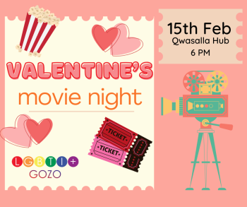 Valentine’s Day Movie Night with LGBTI+ Gozo