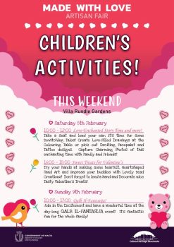 Made With Love Artisan Fair – Children’s Activities