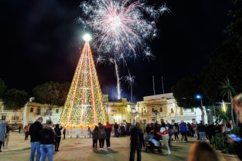 The Għajnsielem Christmas Tree