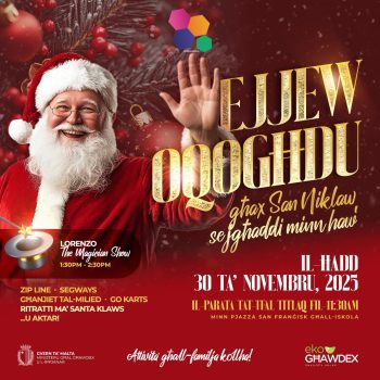 Ejjew Oqogħdu Għax San Niklaw Se Jgħaddi Minn Haw’