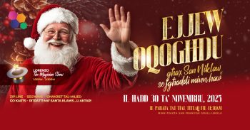 Ejjew Oqogħdu Għax San Niklaw Se Jgħaddi Minn Haw’