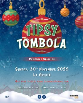 Tipsy Tombola – Christmas Sparkle