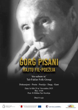 Ġorġ Pisani – Ħajtu Fil-Poeżija