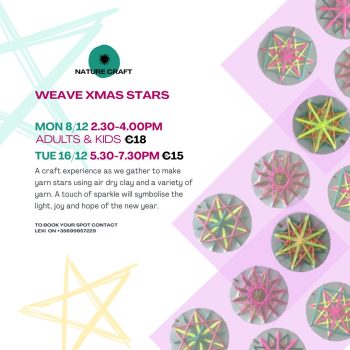 Nature Craft: Weave Xmas Stars